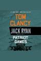 Patriot games Cover Image